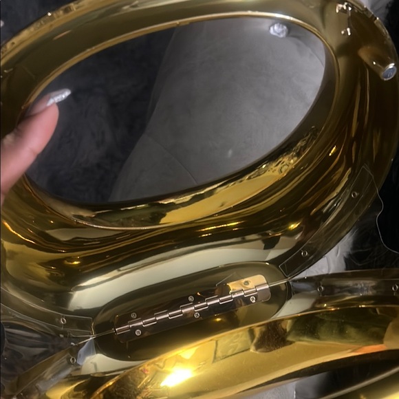 Gold clutch purse - Picture 2 of 4